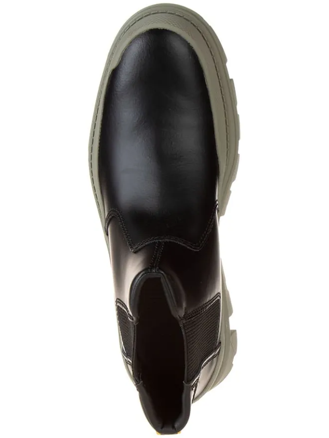CAT Stiefel & Boots|Stiefeletten^Leder-Chelsea-Boots "Hardwear" in Schwarz