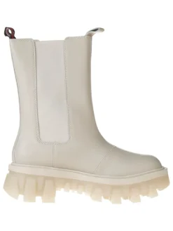 Leder-Chelsea-Boots in Beige>Tommy Hilfiger Shoes Discount