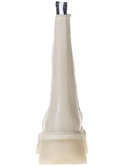 Leder-Chelsea-Boots in Beige><noscript><img width=