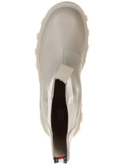 Leder-Chelsea-Boots in Beige><noscript><img width=
