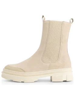 TRAVELIN' Stiefeletten^Leder-Chelsea-Boots in Beige