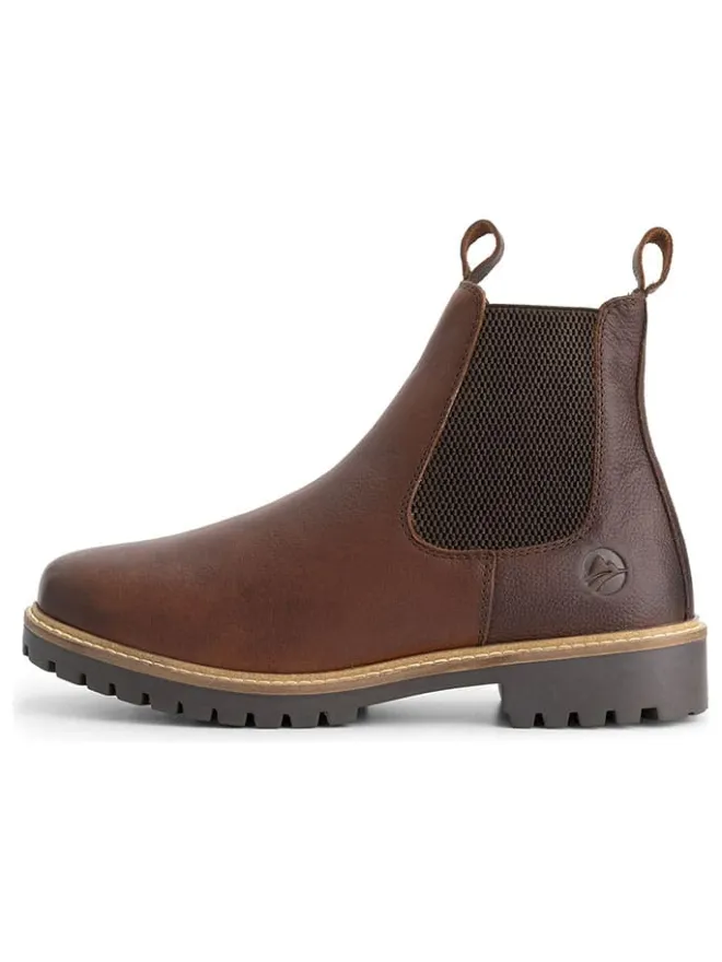 TRAVELIN' Stiefel & Boots^Leder-Chelsea-Boots in Braun