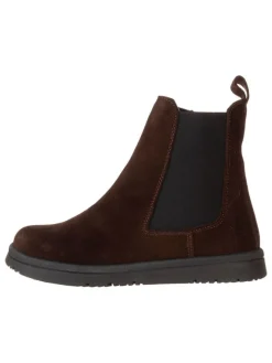 Leder-Chelsea-Boots in Braun>lamino Best
