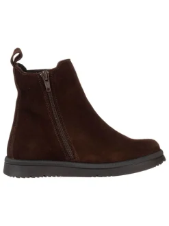 Leder-Chelsea-Boots in Braun>lamino Best