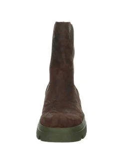 Leder-Chelsea-Boots in Braun>Think! Online