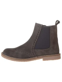 Leder-Chelsea-Boots in Braun>lamino Online