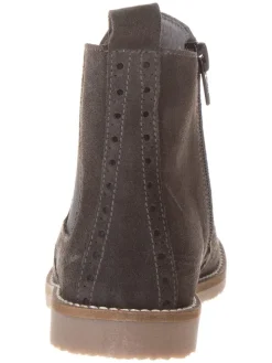 Leder-Chelsea-Boots in Braun><noscript><img width=