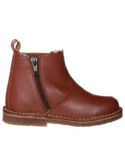 kmins Stiefeletten·Chelsea Boots^Leder-Chelsea-Boots in Braun