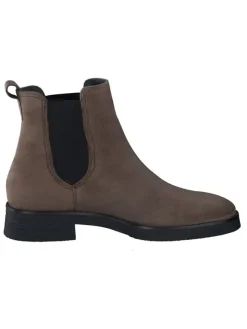 Paul Green Stiefeletten^Leder-Chelsea-Boots in Braun