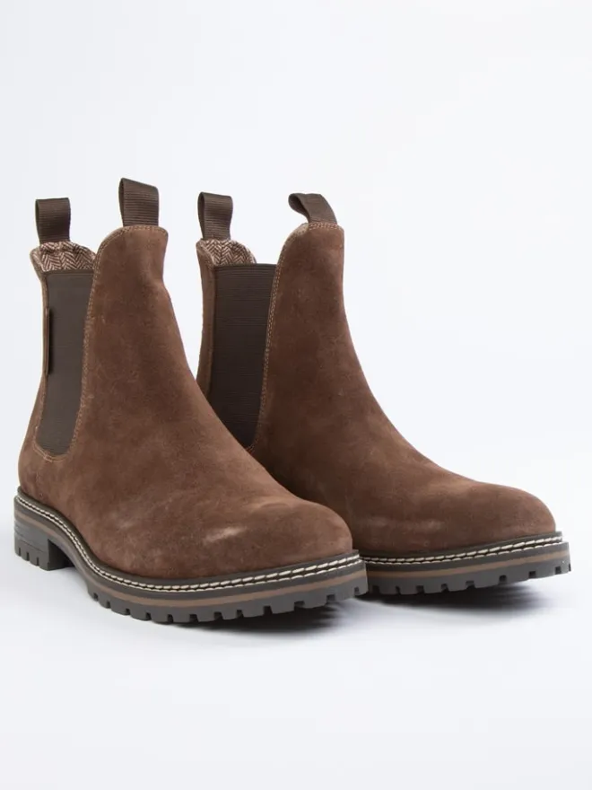PAUL VESTERBRO Stiefel & Boots^Leder-Chelsea-Boots in Braun