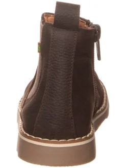 Leder-Chelsea-Boots in Braun><noscript><img width=