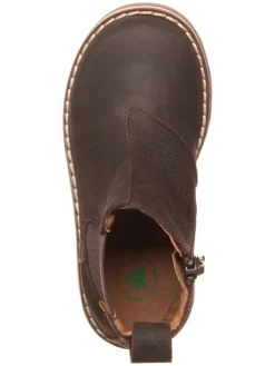Leder-Chelsea-Boots in Braun><noscript><img width=