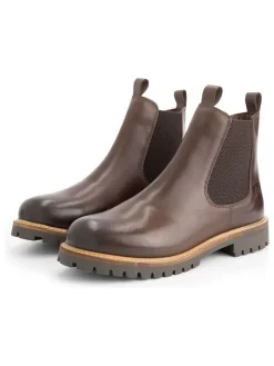 TRAVELIN' Stiefel & Boots^Leder-Chelsea-Boots in Braun