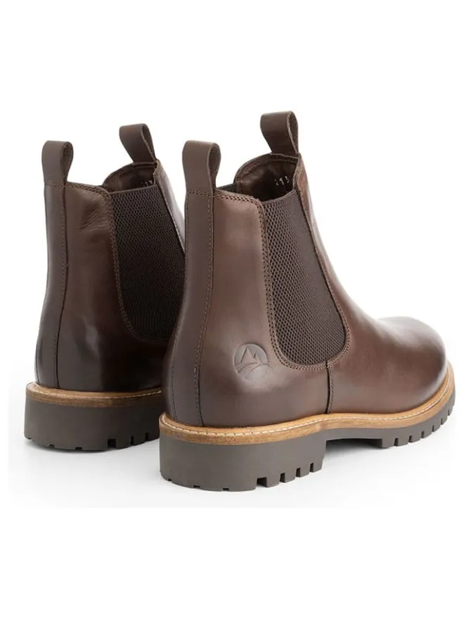 TRAVELIN' Stiefel & Boots^Leder-Chelsea-Boots in Braun