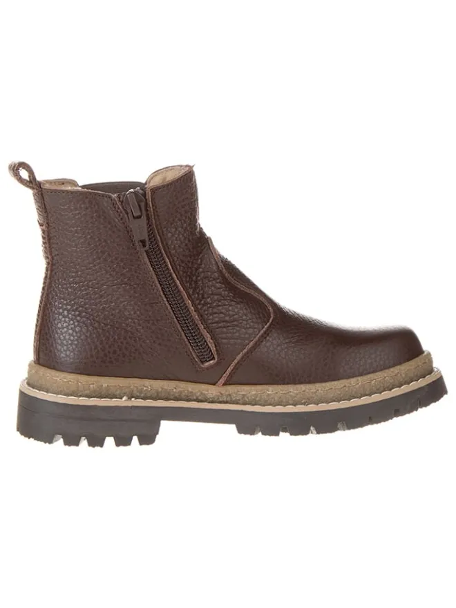 lamino Stiefeletten·Chelsea Boots^Leder-Chelsea-Boots in Braun