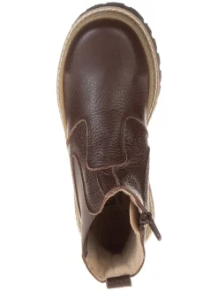 lamino Stiefeletten·Chelsea Boots^Leder-Chelsea-Boots in Braun