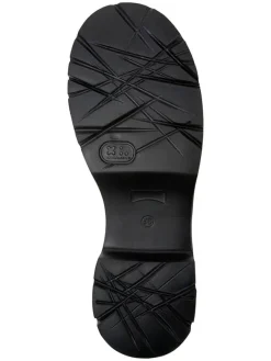 Leder-Chelsea-Boots in Braun><noscript><img width=