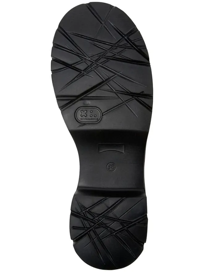 Leder-Chelsea-Boots in Braun>Camper Clearance