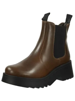 Leder-Chelsea-Boots in Braun>Fly London Best