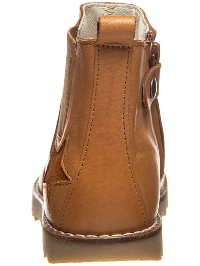 BO-BELL Stiefeletten·Chelsea Boots^Leder-Chelsea-Boots in Camel