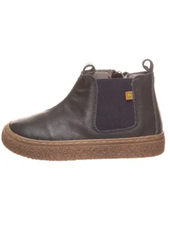 Leder-Chelsea-Boots in Dunkelblau>El Naturalista New