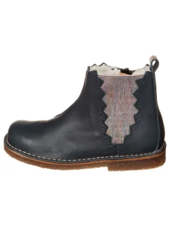 kmins Stiefeletten·Chelsea Boots^Leder-Chelsea-Boots in Dunkelblau