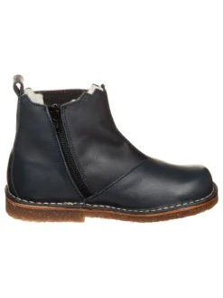 kmins Stiefeletten·Chelsea Boots^Leder-Chelsea-Boots in Dunkelblau