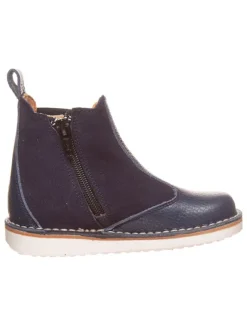 Leder-Chelsea-Boots in Dunkelblau>El Naturalista Hot