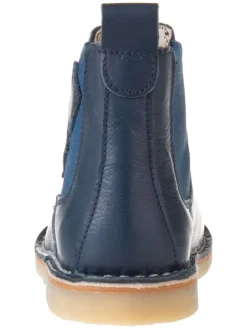 kmins Stiefeletten·Chelsea Boots^Leder-Chelsea-Boots in Dunkelblau