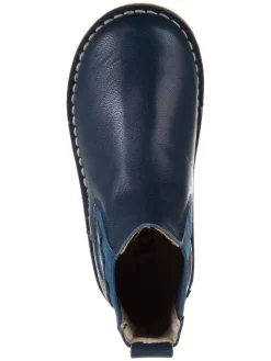 kmins Stiefeletten·Chelsea Boots^Leder-Chelsea-Boots in Dunkelblau