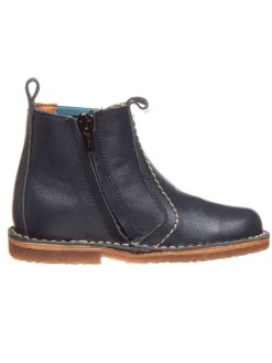 El Naturalista Stiefeletten·Chelsea Boots^Leder-Chelsea-Boots in Dunkelblau