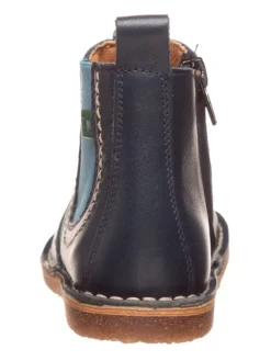 El Naturalista Stiefeletten·Chelsea Boots^Leder-Chelsea-Boots in Dunkelblau