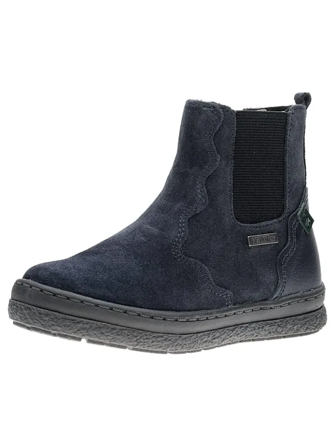 El Naturalista Stiefeletten·Chelsea Boots^Leder-Chelsea-Boots in Dunkelblau