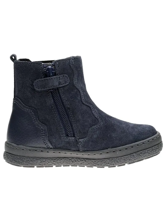 El Naturalista Stiefeletten·Chelsea Boots^Leder-Chelsea-Boots in Dunkelblau