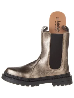 lamino Stiefeletten·Chelsea Boots^Leder-Chelsea-Boots in Gold