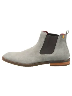Leder-Chelsea-Boots in Grau>LLOYD Best