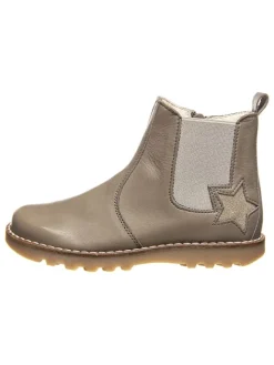 BO-BELL Stiefeletten·Chelsea Boots^Leder-Chelsea-Boots in Grau