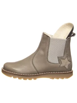 BO-BELL Stiefeletten·Chelsea Boots^Leder-Chelsea-Boots in Grau
