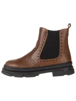 lamino Stiefeletten·Chelsea Boots^Leder-Chelsea-Boots in Hellbraun