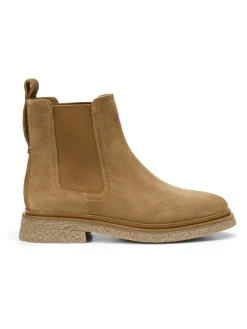 Leder-Chelsea-Boots in Hellbraun>Marc O'Polo Shoes Outlet
