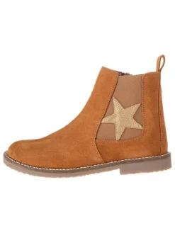 Leder-Chelsea-Boots in Hellbraun>lamino Online