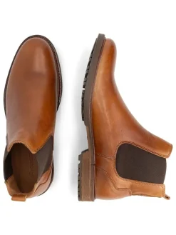 TRAVELIN' Stiefel & Boots^Leder-Chelsea-Boots in Hellbraun