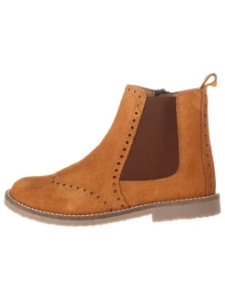 Leder-Chelsea-Boots in Hellbraun>lamino Best