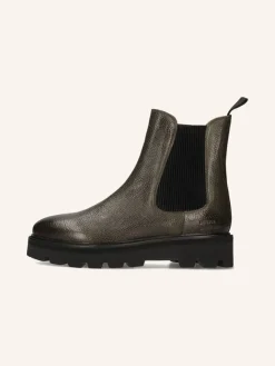 MELVIN & HAMILTON Stiefeletten^Leder-Chelsea-Boots in Khaki