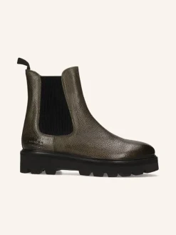 MELVIN & HAMILTON Stiefeletten^Leder-Chelsea-Boots in Khaki