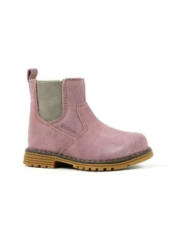 Leder-Chelsea-Boots in Rosa>Richter Shoes Online