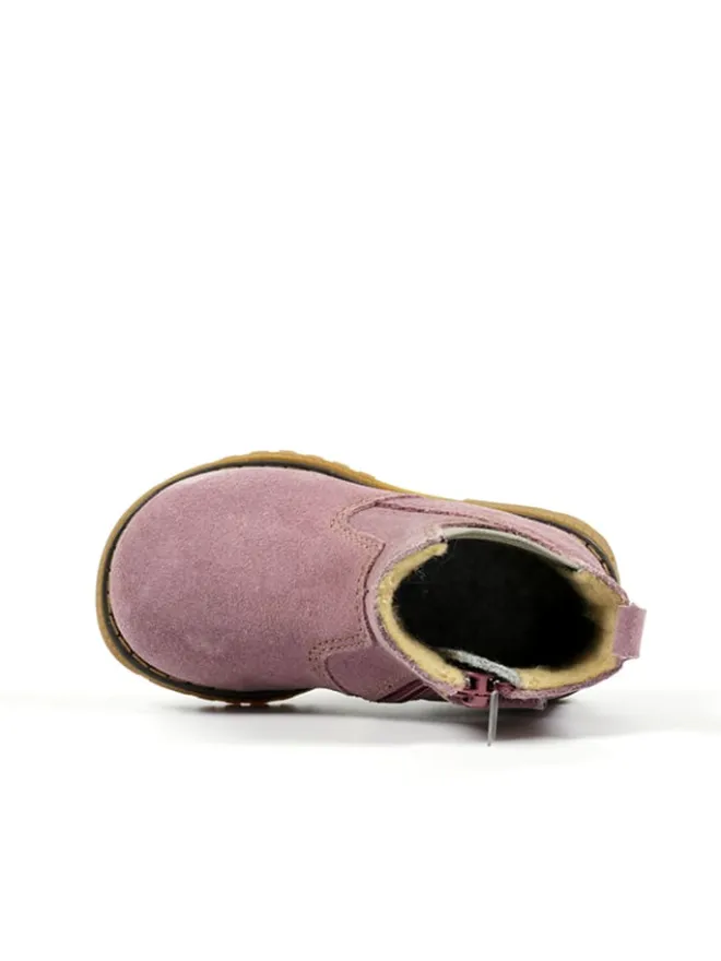 Leder-Chelsea-Boots in Rosa>Richter Shoes Online
