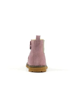Leder-Chelsea-Boots in Rosa><noscript><img width=