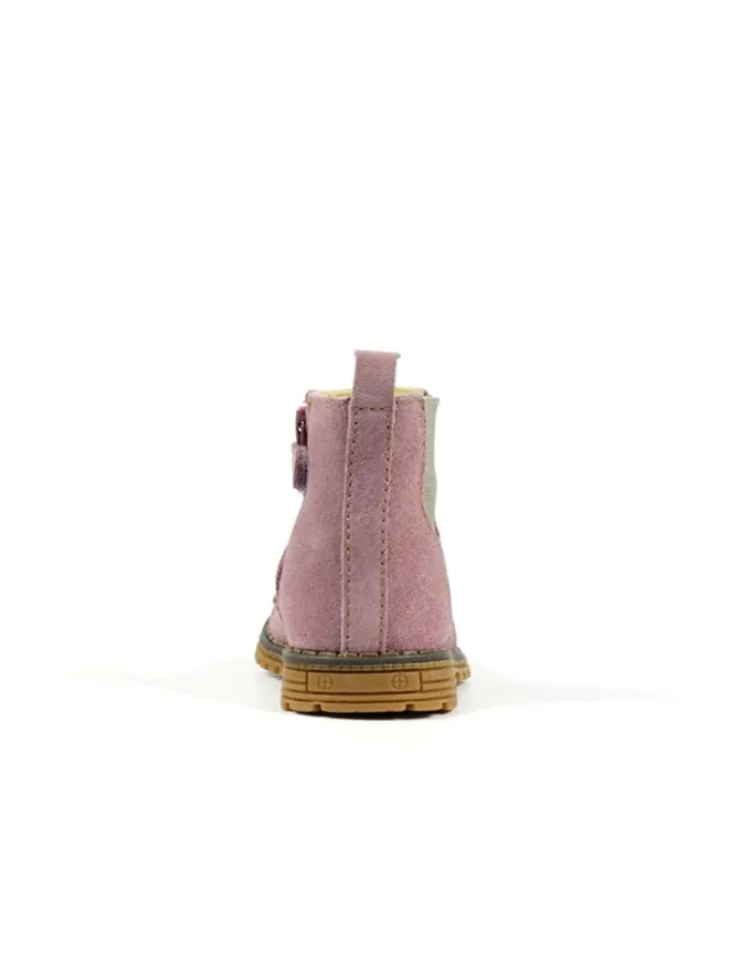 Leder-Chelsea-Boots in Rosa>Richter Shoes Online