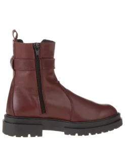 lamino Stiefeletten·Chelsea Boots^Leder-Chelsea-Boots in Rot